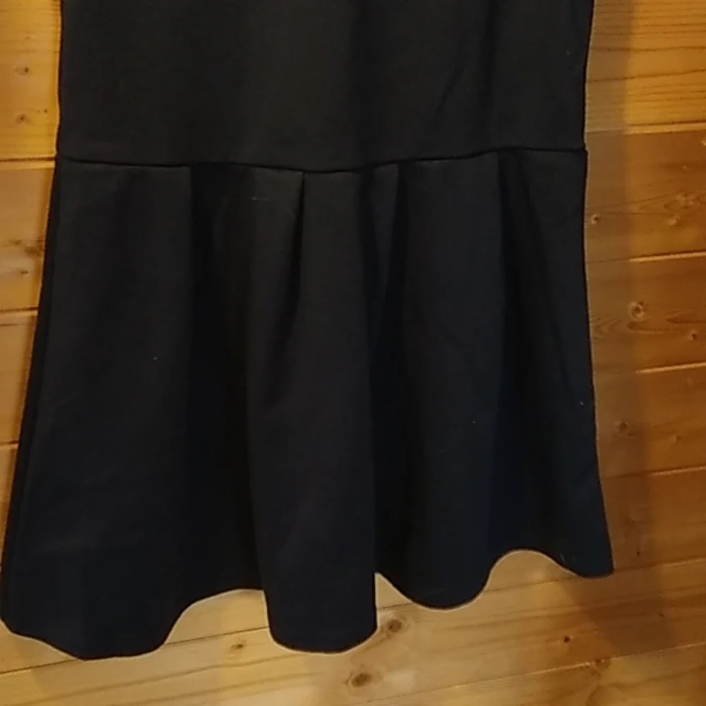 Girls size 7/8 Navy blue dresses all short sleeve set of 3 pre-owned condition